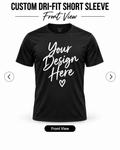 Custom Dri-Fit Short Sleeve front view