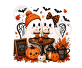 Watermarked preview – Pumpkin Spice Ghosts