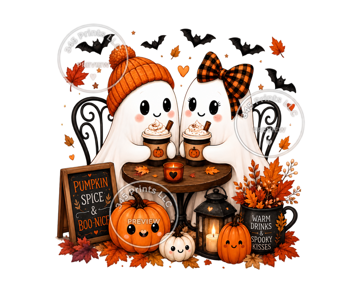 Watermarked preview – Pumpkin Spice Ghosts