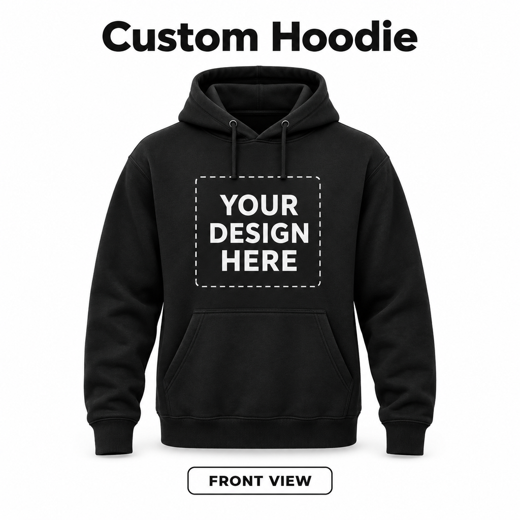 Custom Hoodie front view
