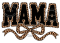Mama – Leopard Bow — watermarked preview