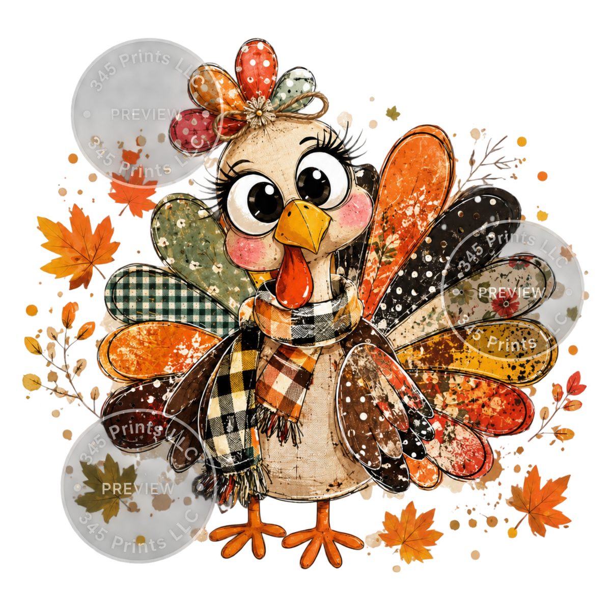 Thanksgiving Turkey — watermarked preview