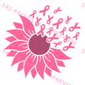 Watermarked preview - Sunflower Ribbon – Awareness Transfer